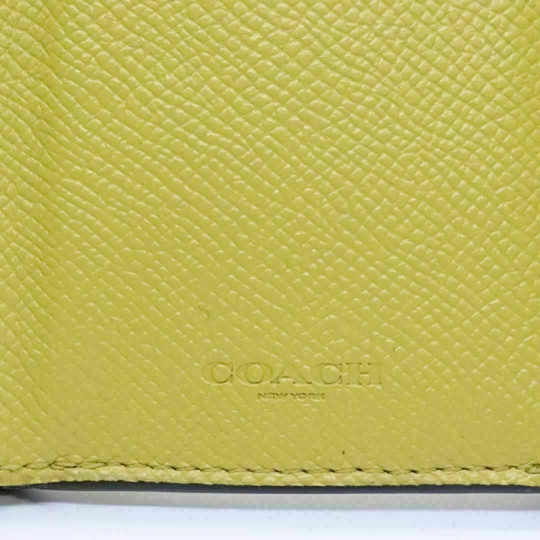 COACH(コーチ)のCOACH コーチ 財布 ミニ財布 三つ折り 財布 サンライト 折りたたみ 黄 レディースのファッション小物(財布)の商品写真