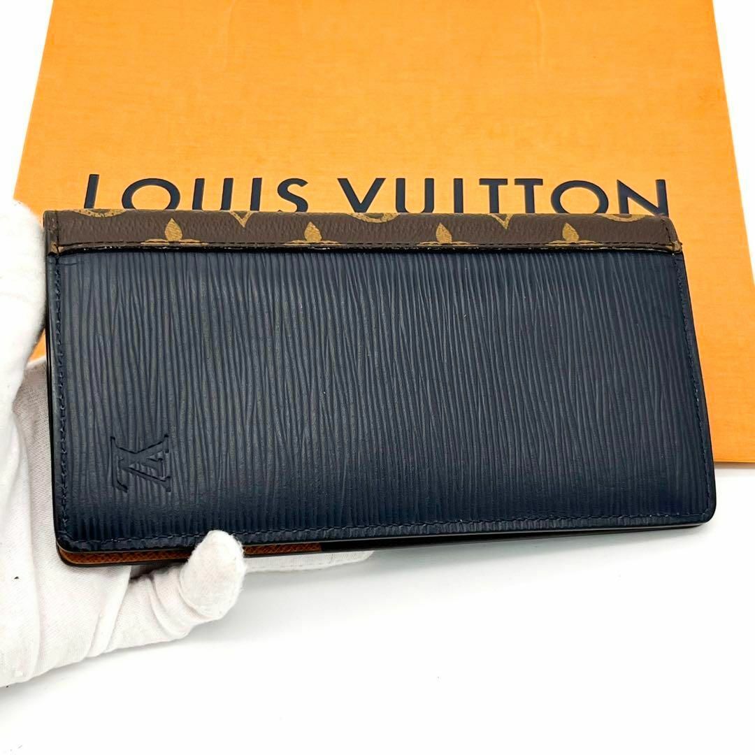 LOUIS VUITTON(ルイヴィトン)の☆希少☆ルイヴィトン エピ×モノグラム 長財布 ポルトフォイユブラザ メンズのファッション小物(長財布)の商品写真