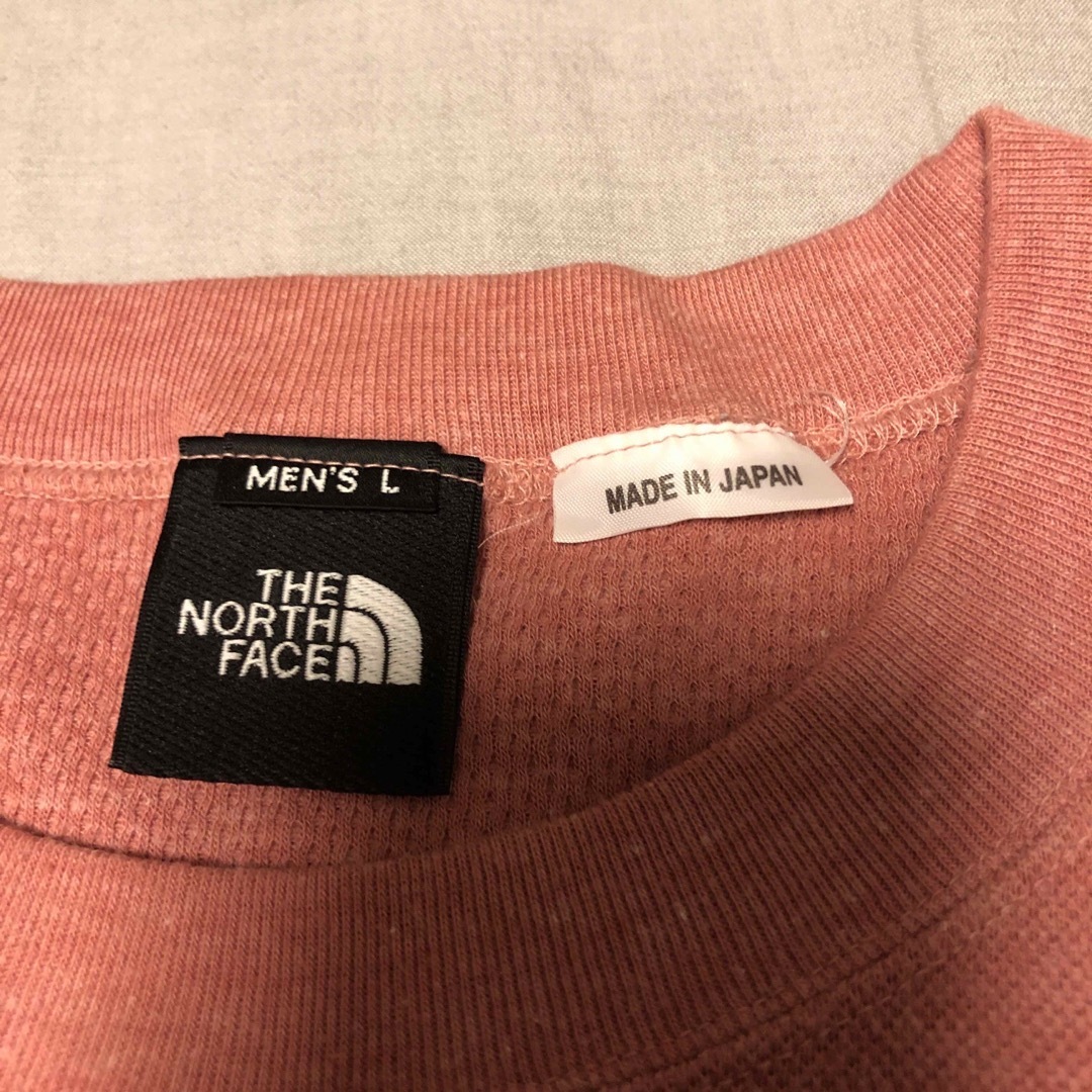 THE NORTH FACE(ザノースフェイス)の日本製THE NORTH FACE  ノースフェイス　サマーニット　ピンク　夏 メンズのトップス(ニット/セーター)の商品写真