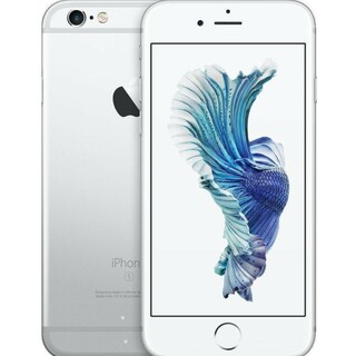 アップル(Apple)のiPhone 6 Silver 128 GB(スマートフォン本体)