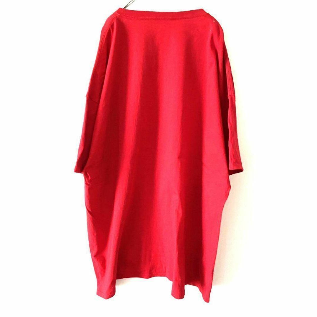 ポート&カンパニー Desert Sky Tシャツ 3XL レッド 赤 古着 メンズのトップス(Tシャツ/カットソー(半袖/袖なし))の商品写真