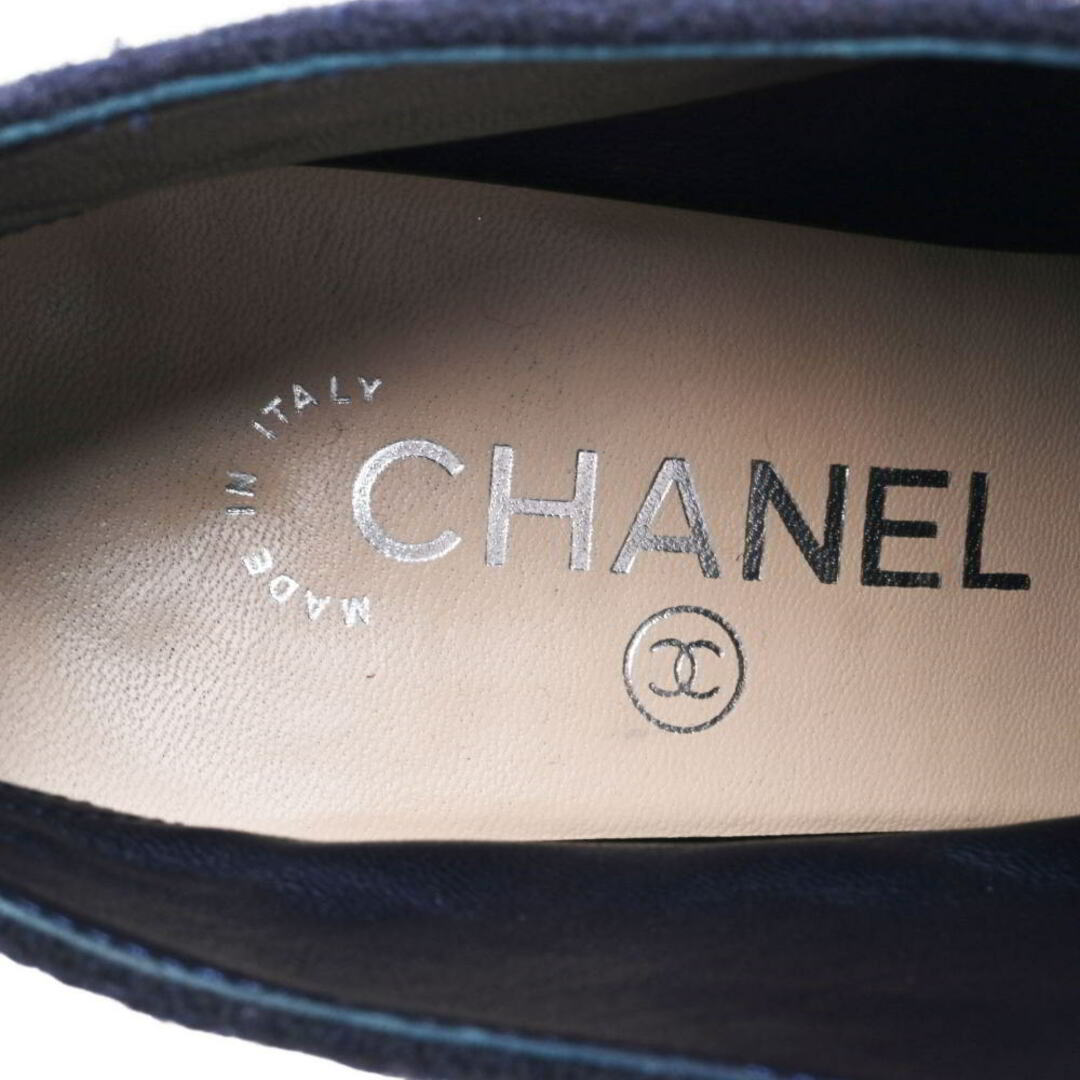 CHANEL(シャネル)のCHANEL バイカラー フェルト   ブーツ メンズの靴/シューズ(ブーツ)の商品写真