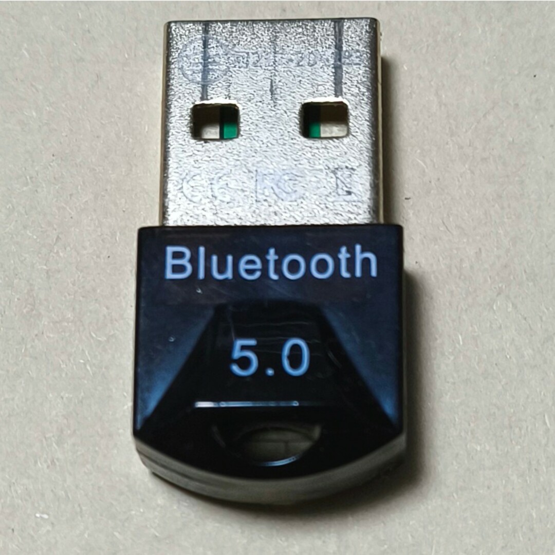 Bluetooth 5.0 USB アダプタ レシーバー スマホ/家電/カメラのPC/タブレット(PC周辺機器)の商品写真