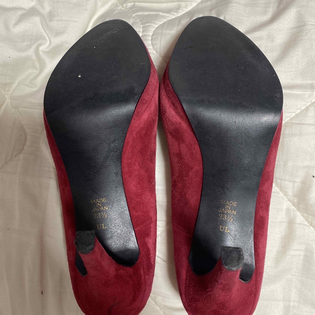 DIANA(ダイアナ)のダイアナパンプス スェード ワインレッド  23.5  美品✨ レディースの靴/シューズ(ハイヒール/パンプス)の商品写真