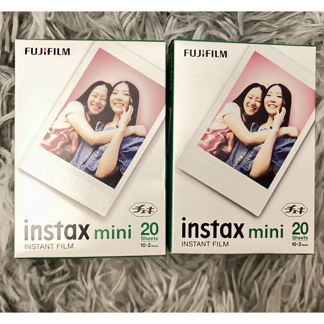 富士フイルム チェキ フイルム2本パック instax mini JP2(10枚 スマホ/家電/カメラのカメラ(その他)の商品写真