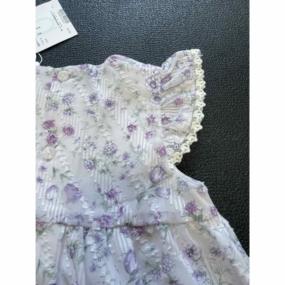 BeBe(ベベ)の⚠️専用です。新品！BeBe ワンピース　サイズ80〜90 キッズ/ベビー/マタニティのキッズ服女の子用(90cm~)(ワンピース)の商品写真