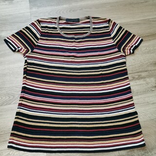 モガ(MOGA)のモガ ストライプ シャツ(Tシャツ(半袖/袖なし))