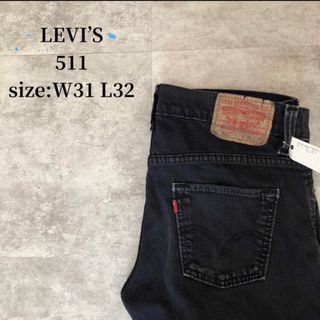 リーバイス(Levi's)のLEVI’S 511 スキニー 後染め デニムパンツ W31 L32(デニム/ジーンズ)