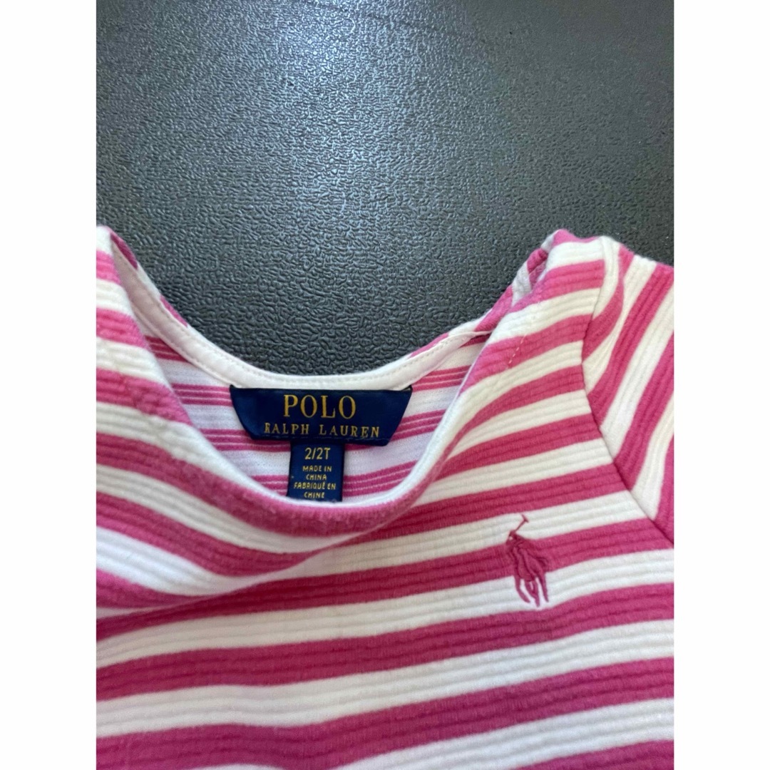 POLO RALPH LAUREN(ポロラルフローレン)のラルフローレン　ワンピース　サイズ2T キッズ/ベビー/マタニティのキッズ服女の子用(90cm~)(ワンピース)の商品写真