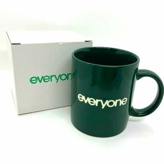1LDK SELECT - everyone logo mug マグカップ グリーン