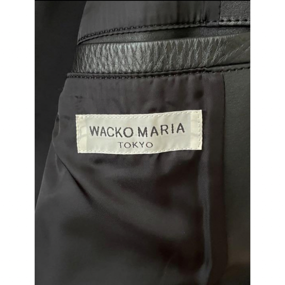 WACKO MARIA(ワコマリア)のWACKOMARIA  ワコマリア　シングルレザージャケット メンズのジャケット/アウター(レザージャケット)の商品写真