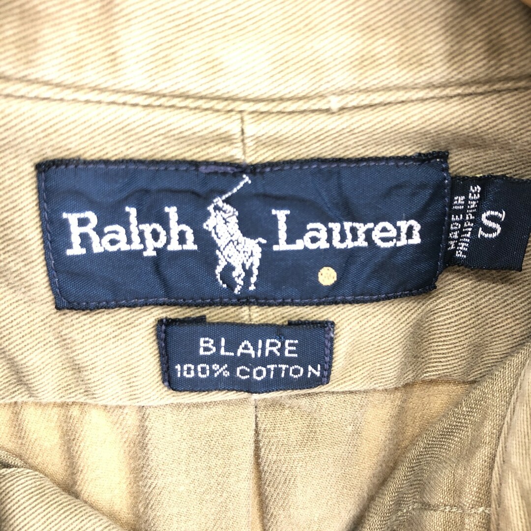 Ralph Lauren(ラルフローレン)の古着 ラルフローレン Ralph Lauren BLAIRE 長袖 ボタンダウンシャツ メンズS /eaa448812 メンズのトップス(シャツ)の商品写真