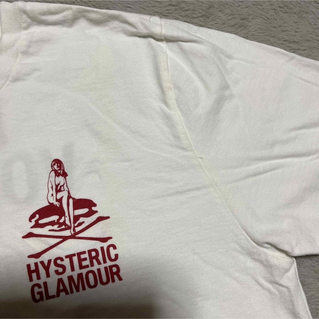 HYSTERIC GLAMOUR(ヒステリックグラマー)のHYSTERIC GLAMOUR  HIGH VOLTAGE tシャツ　girl メンズのトップス(Tシャツ/カットソー(半袖/袖なし))の商品写真