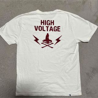 ヒステリックグラマー(HYSTERIC GLAMOUR)のHYSTERIC GLAMOUR  HIGH VOLTAGE tシャツ　girl(Tシャツ/カットソー(半袖/袖なし))