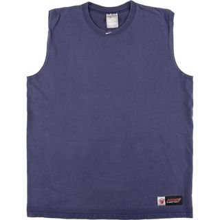 ナイキ(NIKE)の古着 90年代 ナイキ NIKE BASKETBALL ノースリーブTシャツ USA製 メンズL ヴィンテージ /eaa448935(Tシャツ/カットソー(半袖/袖なし))