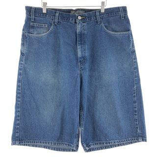 リーバイス(Levi's)の古着 00年代 リーバイス Levi's SILVER TAB シルバータブ BAGGY FIT デニムショーツ ハーフパンツ メンズw38 /eaa382455(ショートパンツ)