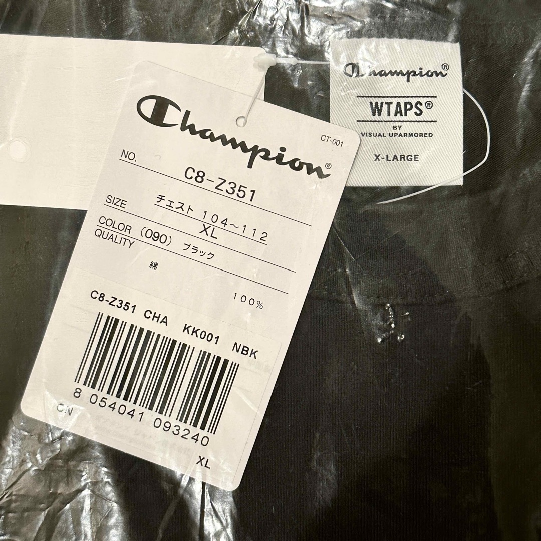 W)taps(ダブルタップス)のWTAPS ACADEMY / SS / COTTON. CHAMPION XL メンズのトップス(Tシャツ/カットソー(半袖/袖なし))の商品写真