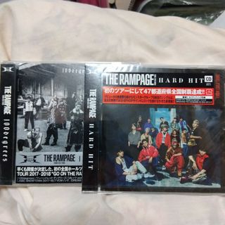 THE RAMPAGE - 100degrees　/　HARD HIT 未開封まとめ売り