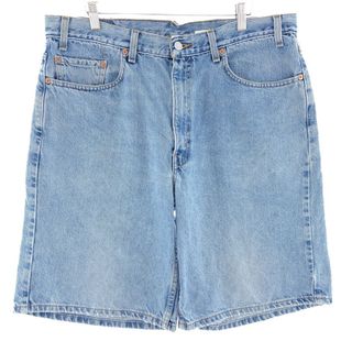 リーバイス(Levi's)の古着 00年代 リーバイス Levi's 550 RELAXED FIT デニムショーツ ショートパンツ メンズw37 /eaa382458(ショートパンツ)