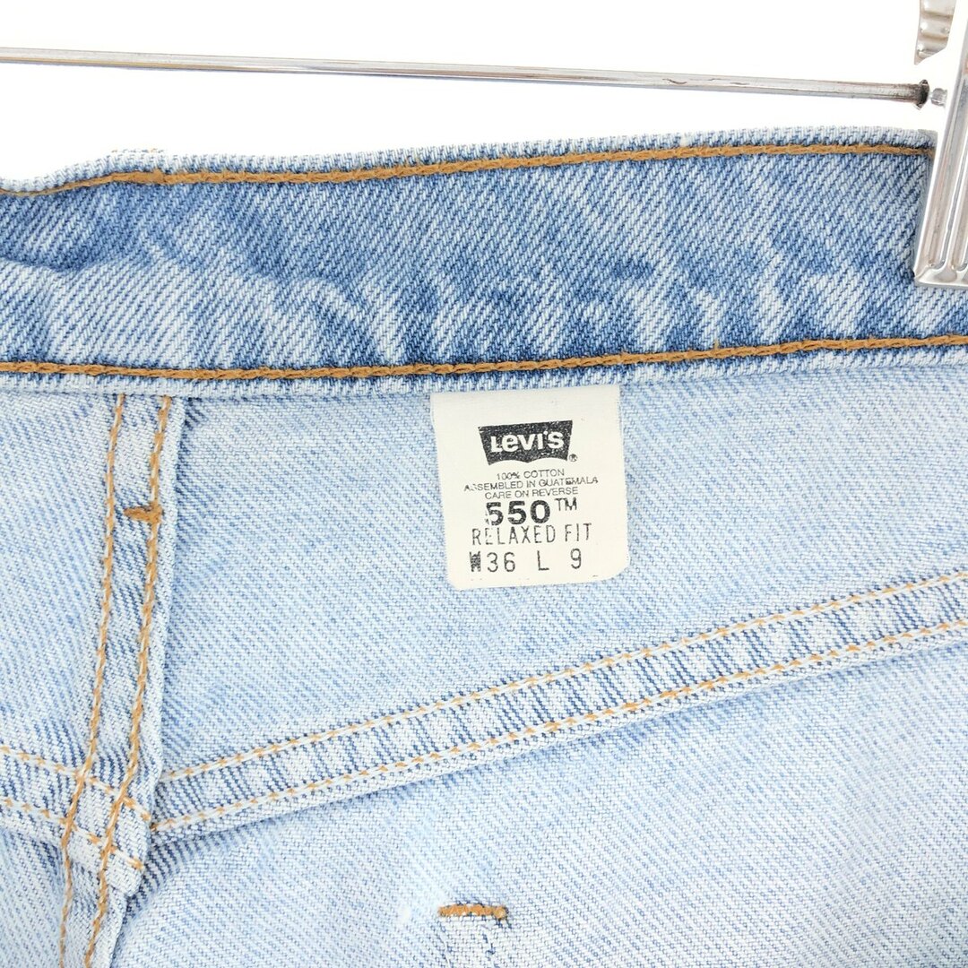 Levi's(リーバイス)の古着 90年代 リーバイス Levi's 550 RELAXED FIT デニムショーツ ショートパンツ メンズw35 ヴィンテージ /eaa382628 メンズのパンツ(ショートパンツ)の商品写真