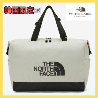 【韓国限定】新品　ノースフェイス　ホワイトレーベル　ライトダッフルボストンバッグ
