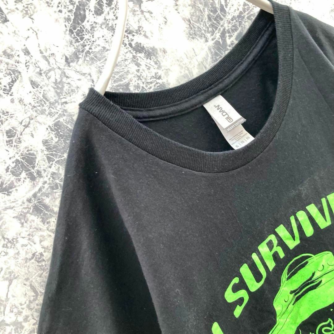 IT115 US古着ギルダンMLBボストンレッドソックスUS企業ロゴ半袖Rシャツ メンズのトップス(Tシャツ/カットソー(半袖/袖なし))の商品写真