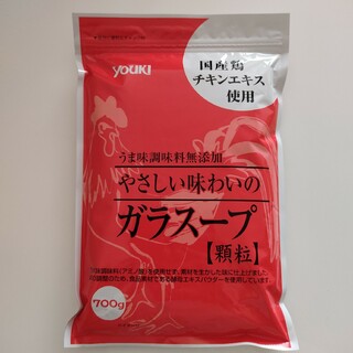ユウキショクヒン(ユウキ食品)のユウキ食品　鶏ガラスープの素　700g　1個　うまみ調味料無添加(調味料)