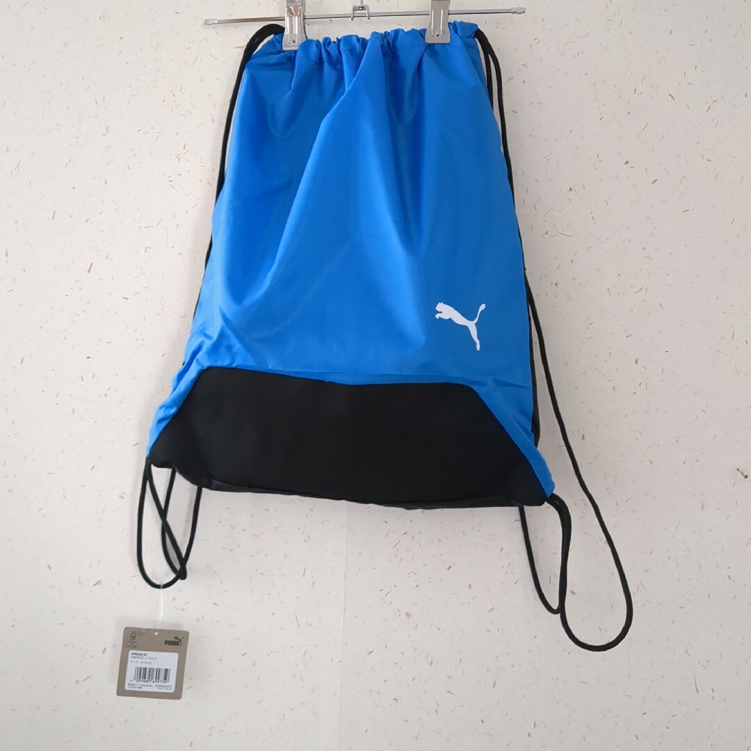 PUMA(プーマ)のPUMA　ナップサック　青　16L キッズ/ベビー/マタニティのこども用バッグ(リュックサック)の商品写真