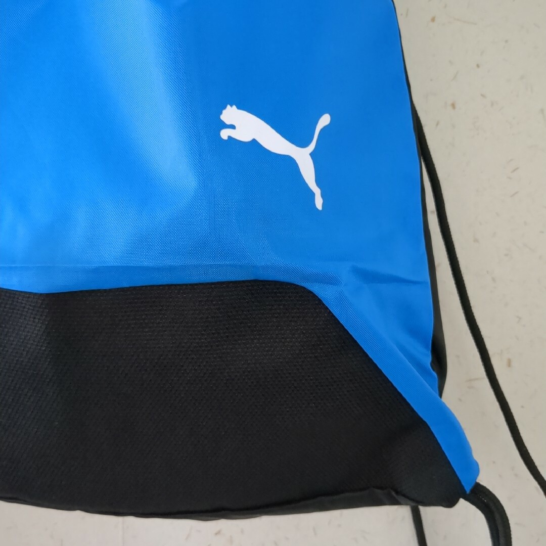 PUMA(プーマ)のPUMA　ナップサック　青　16L キッズ/ベビー/マタニティのこども用バッグ(リュックサック)の商品写真