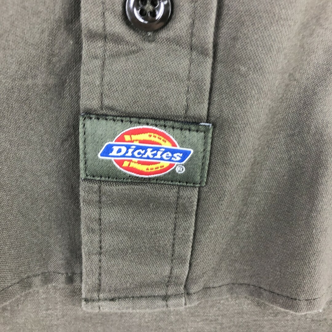 Dickies(ディッキーズ)の古着 ディッキーズ Dickies 半袖 ワークシャツ メンズL /eaa447987 メンズのトップス(シャツ)の商品写真