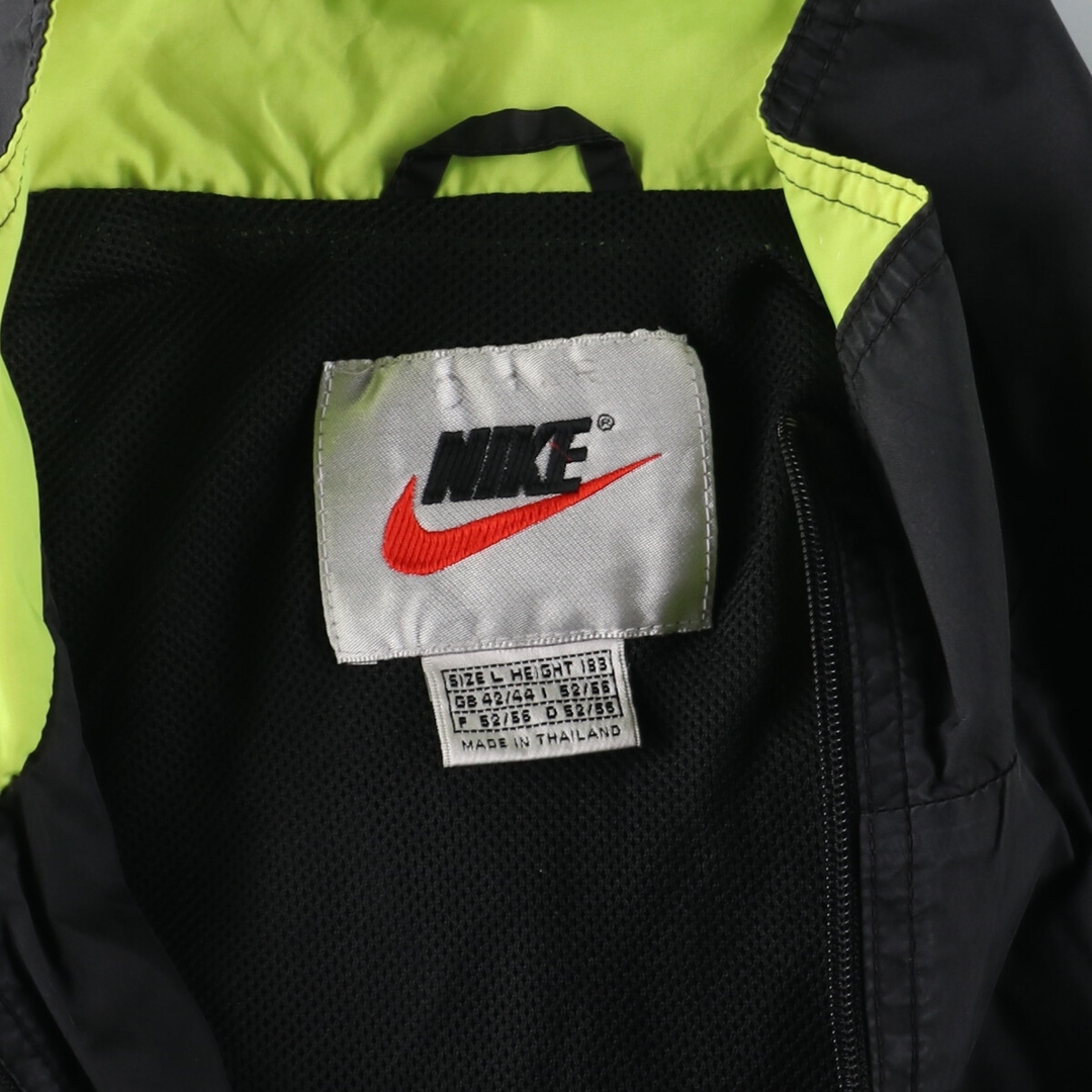 NIKE(ナイキ)の古着 90年代 ナイキ NIKE ウインドブレーカー メンズL ヴィンテージ /eaa448920 メンズのジャケット/アウター(ナイロンジャケット)の商品写真