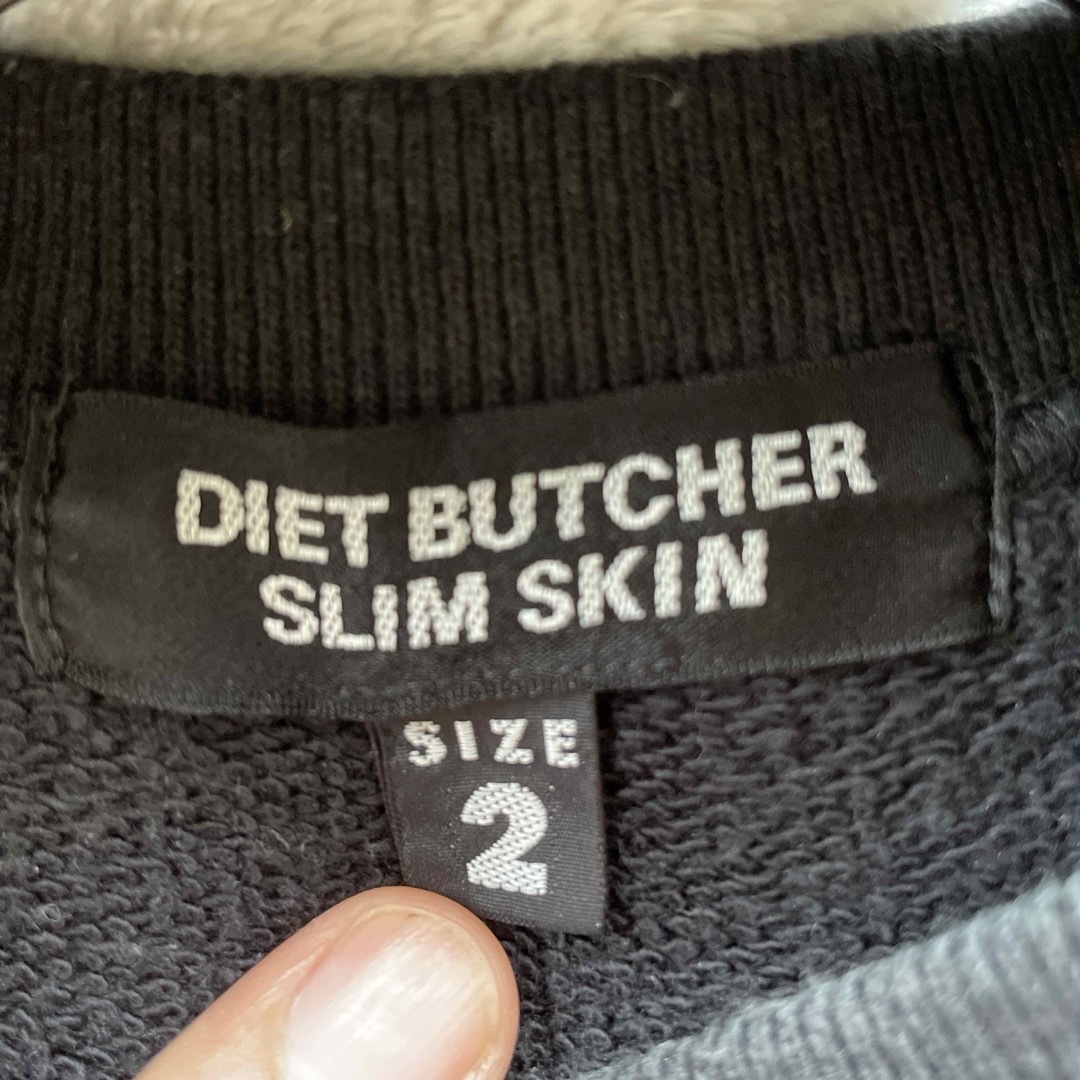 DIET BUTCHER SLIM SKIN(ダイエットブッチャースリムスキン)の【激レア商品】 ダイエットブッチャースリムスキン スウェット 半袖 シャツ メンズのトップス(Tシャツ/カットソー(半袖/袖なし))の商品写真