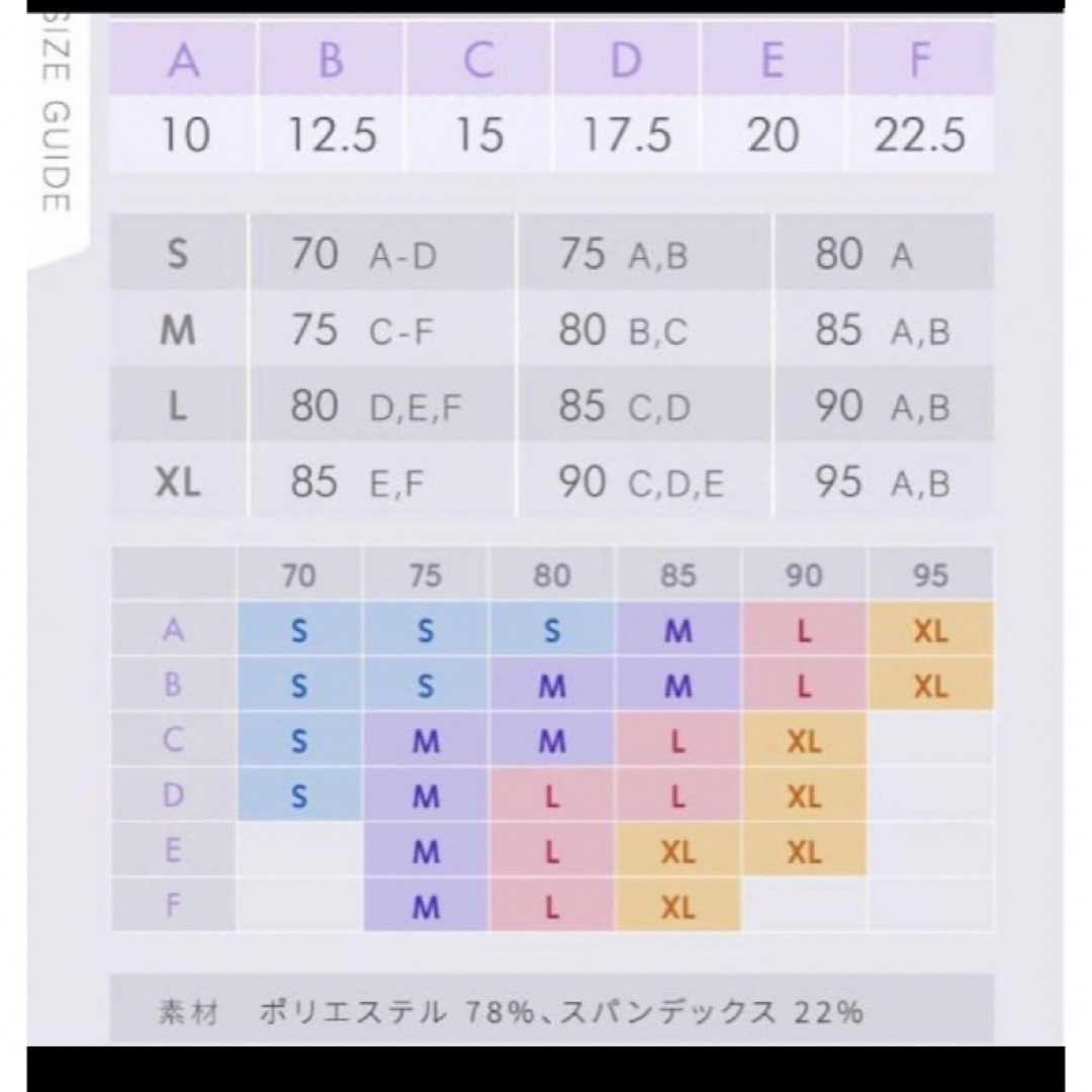 ブラトップ　スポーツブラ　ホットヨガ　ジム　新品未使用　sukala好きにも♡ スポーツ/アウトドアのトレーニング/エクササイズ(ヨガ)の商品写真