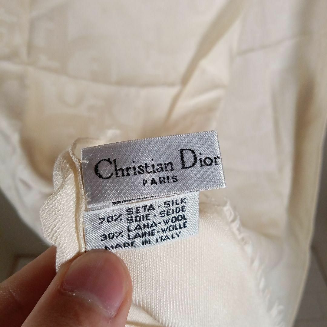 Christian Dior(クリスチャンディオール)のき440超美品　クリスチャンディオール　ストール　ショール　シルク混　トロッター その他のその他(その他)の商品写真