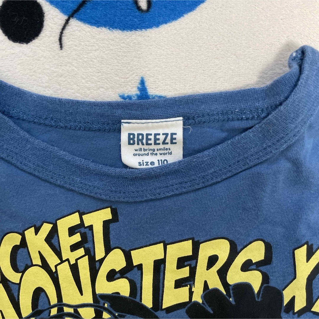 BREEZE(ブリーズ)のBREEZE ポケモンＴシャツ110cm キッズ/ベビー/マタニティのキッズ服男の子用(90cm~)(Tシャツ/カットソー)の商品写真