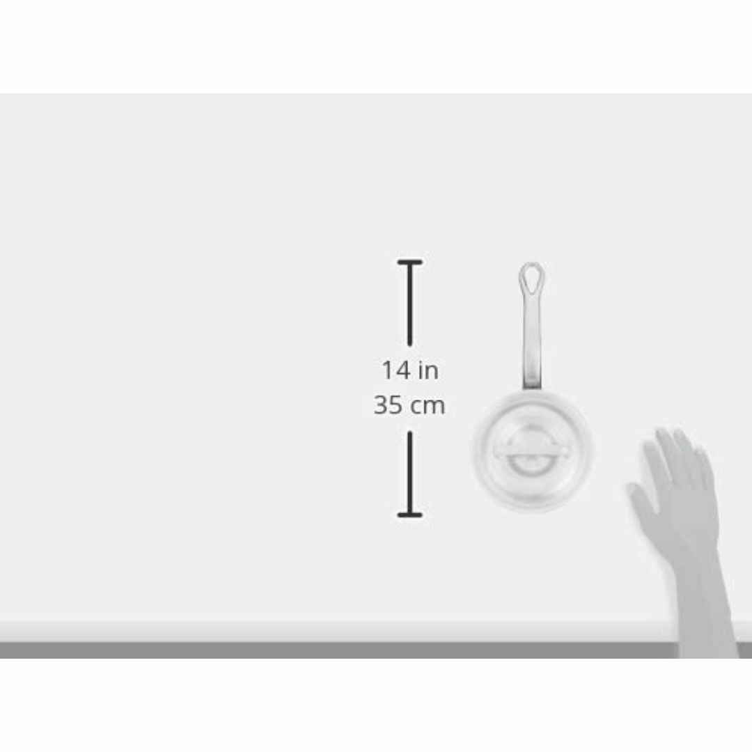 【特価セール】EBM アルミ プロシェフ 浅型片手鍋(目盛付)15cm インテリア/住まい/日用品のキッチン/食器(調理道具/製菓道具)の商品写真