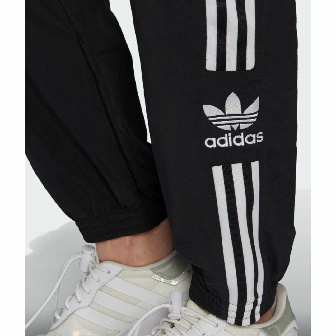 Originals（adidas）(オリジナルス)のadidas 黒 ロックアップ ウーブンパンツ ジャージ シャカパン XOT レディースのパンツ(その他)の商品写真