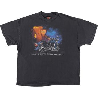 ハーレーダビッドソン(Harley Davidson)の古着 00年代 ハーレーダビッドソン Harley-Davidson モーターサイクル バイクTシャツ USA製 メンズXL /eaa447884(Tシャツ/カットソー(半袖/袖なし))