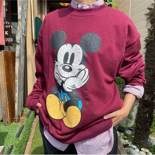 シンゾーン(Shinzone)の新品　THE SHINZONE MICKEY SWEAT スウェット　ボルドー(トレーナー/スウェット)