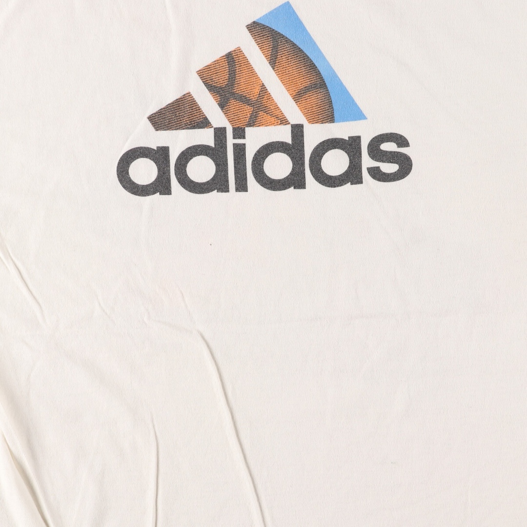 adidas(アディダス)の古着 90年代 アディダス adidas ロゴTシャツ メンズL ヴィンテージ /eaa448941 メンズのトップス(Tシャツ/カットソー(半袖/袖なし))の商品写真