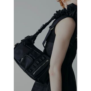 新品未使用★2WAY SHOULDER MILITARY BAG ブラック