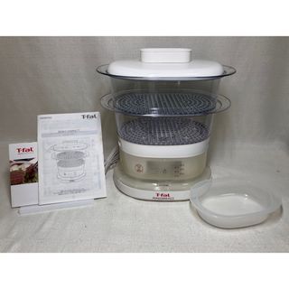 ティファール(T-fal)のティファール 電気蒸し器 スチームクッカー ミニコンパクト VC131170(調理機器)