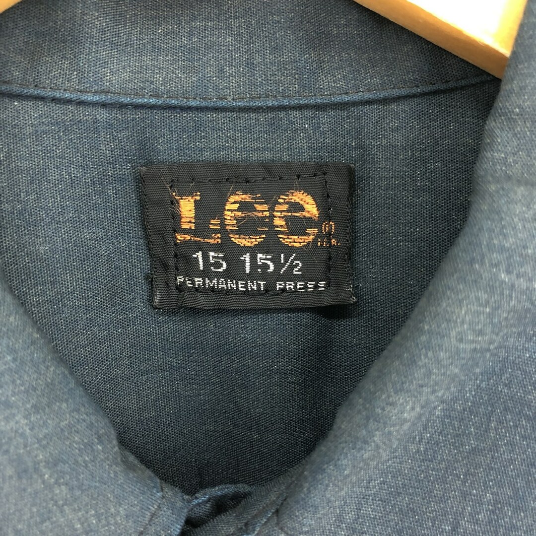 Lee(リー)の古着 70年代 リー Lee 半袖 ワークシャツ メンズM ヴィンテージ /eaa448605 メンズのトップス(シャツ)の商品写真