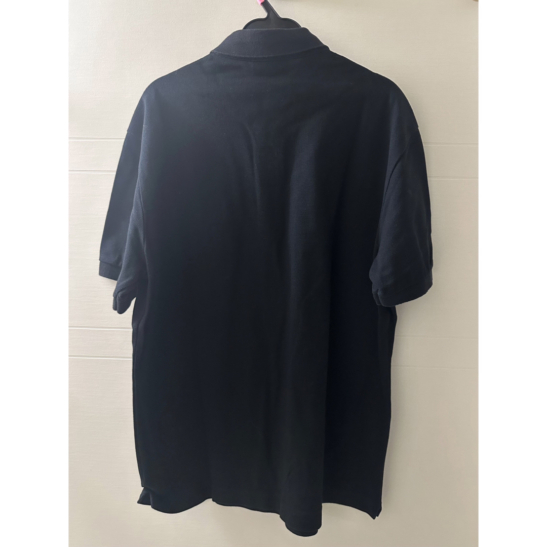 LACOSTE(ラコステ)のラコステ　Lacoste ポロシャツ　サイズ5 黒 メンズのトップス(ポロシャツ)の商品写真