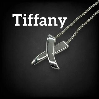ティファニー(Tiffany & Co.)の✨美品✨ ティファニー パロマピカソ キス クロス ネックレス シルバー 693(ネックレス)