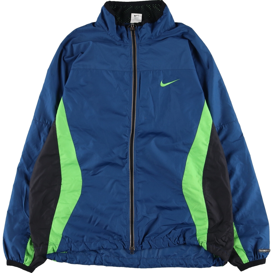 NIKE(ナイキ)の古着 90年代 ナイキ NIKE ウインドブレーカー メンズXL ヴィンテージ /eaa448915 メンズのジャケット/アウター(ナイロンジャケット)の商品写真