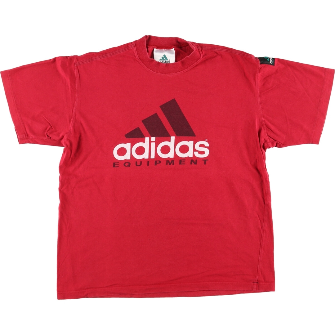 adidas(アディダス)の古着 アディダス adidas EQUIPMENT エキップメント ロゴプリントTシャツ メンズM /eaa448944 メンズのトップス(Tシャツ/カットソー(半袖/袖なし))の商品写真