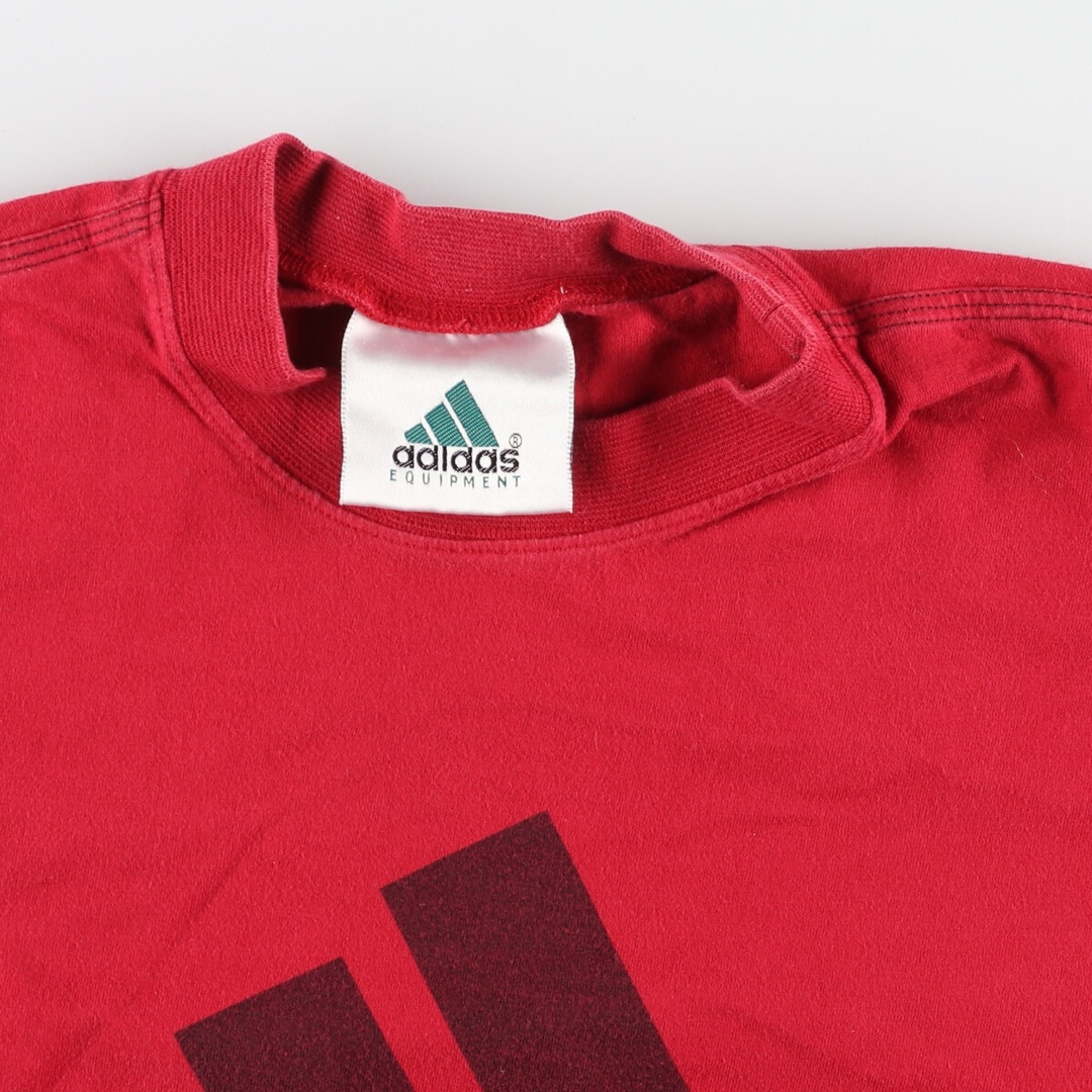 adidas(アディダス)の古着 アディダス adidas EQUIPMENT エキップメント ロゴプリントTシャツ メンズM /eaa448944 メンズのトップス(Tシャツ/カットソー(半袖/袖なし))の商品写真