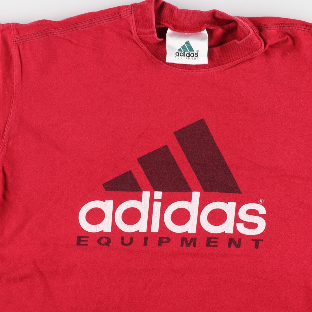 adidas(アディダス)の古着 アディダス adidas EQUIPMENT エキップメント ロゴプリントTシャツ メンズM /eaa448944 メンズのトップス(Tシャツ/カットソー(半袖/袖なし))の商品写真