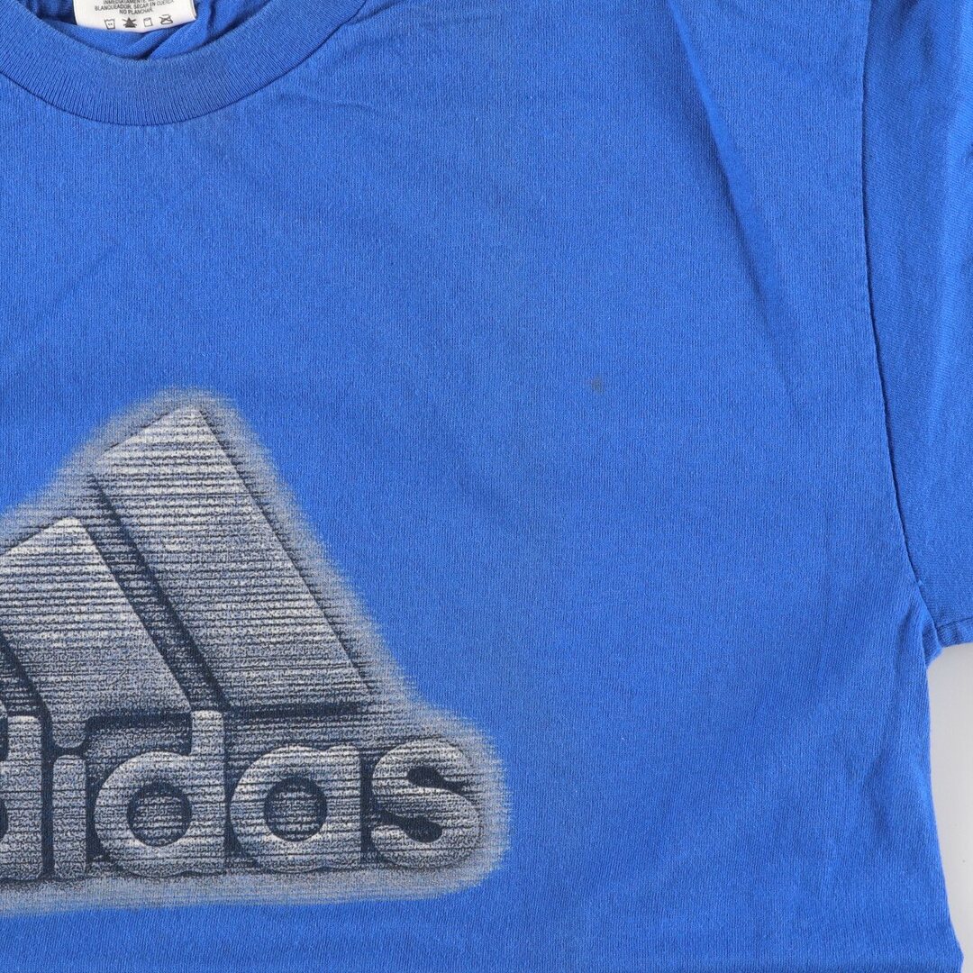 adidas(アディダス)の古着 90年代 アディダス adidas ロゴプリントTシャツ USA製 メンズM ヴィンテージ /eaa448945 メンズのトップス(Tシャツ/カットソー(半袖/袖なし))の商品写真